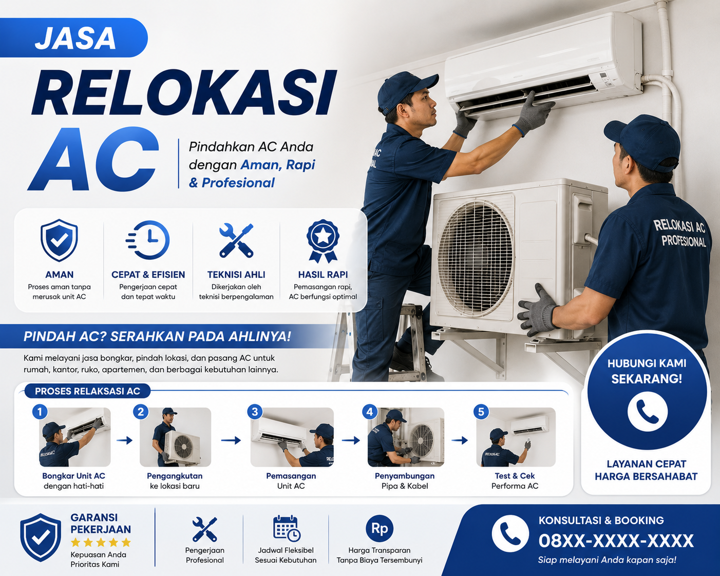 jasa relokasi ac bekasi