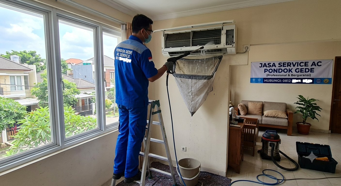 service ac pondok gede