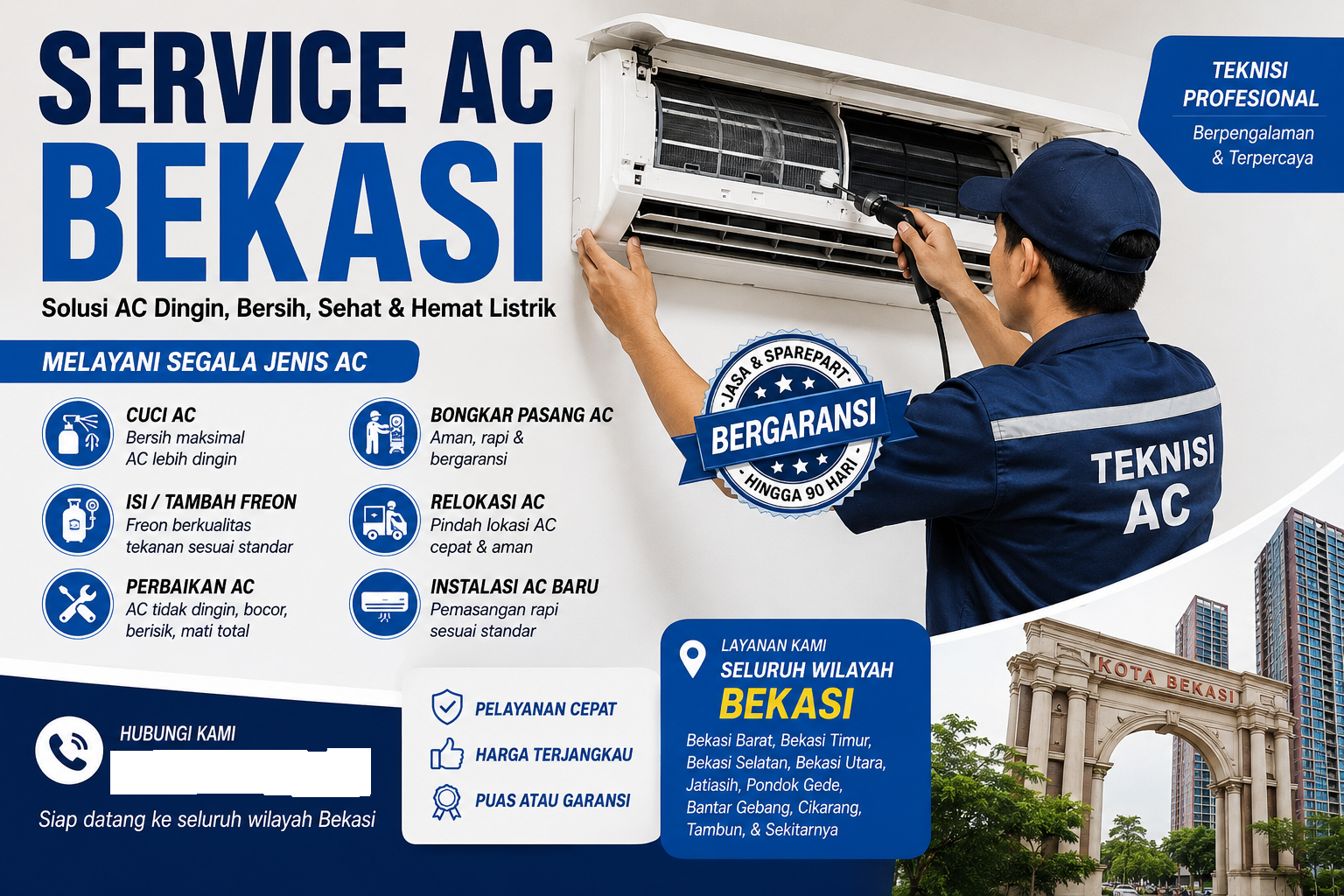 service ac bekasi